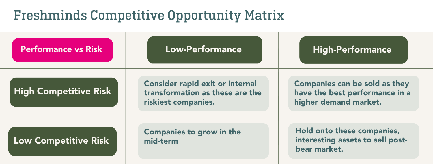 Competitive opportunity matrix